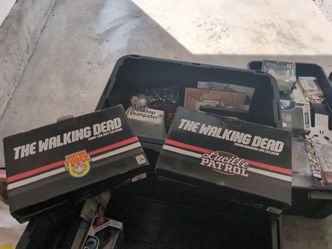 Walking dead set