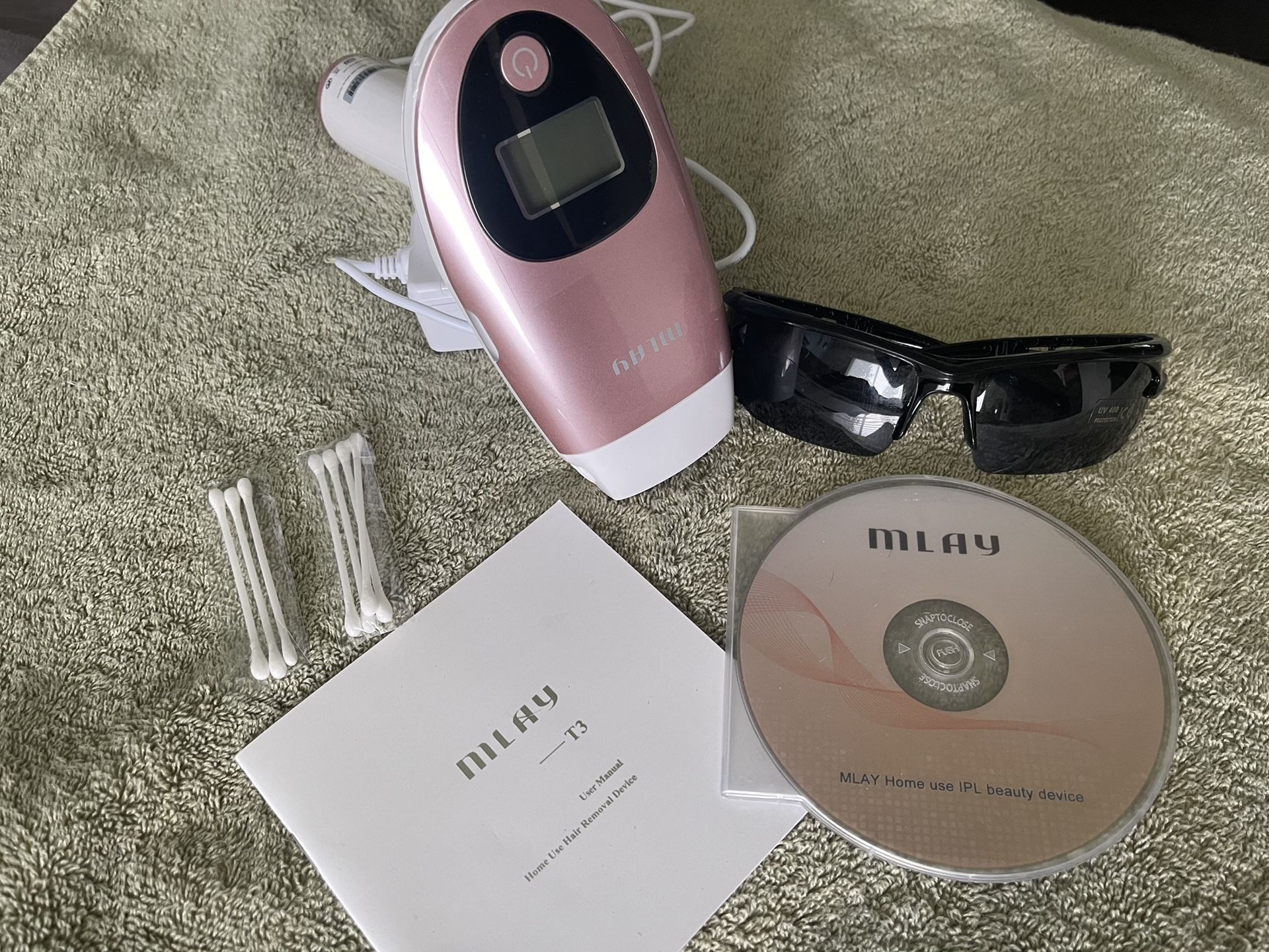 MLay Home Use Laser Hair Removal Kit