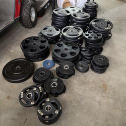 Olympic Weight Plates for Sale – $1 per lb – Bulk Available