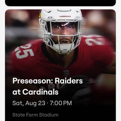 Cardinals vs Raiders
