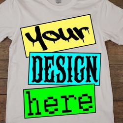 Small, medium, Large, extra large T-shirts 