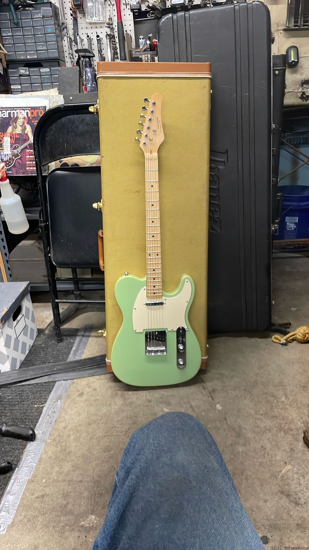 D. R. Custom Guitars Telecaster Style Body