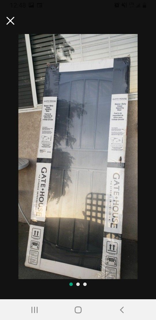 Security Heavy-duty Door 32x80 Black New