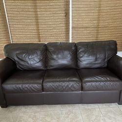 Leather Sofa for Sale! 