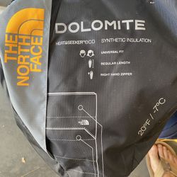 The north face Dolomite Sleeping Bag 20degree