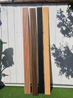 8FT WPC Wall Panels: Modern Wood Look (Indoor & Outdoor)