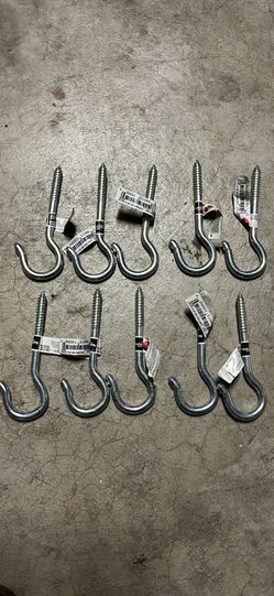 (10) National Ceiling Hook #0 4-15/16” —new!!