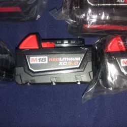 Milwaukee Xc 5 Amp Batteries $60 Reach 