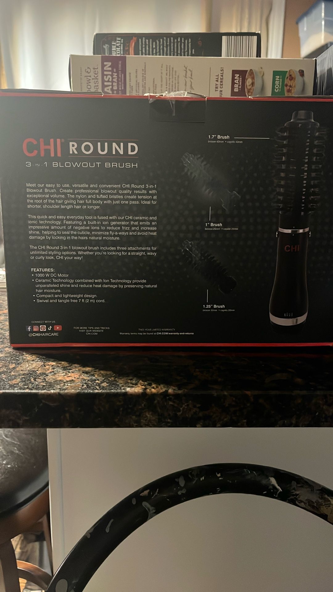 Chi Round 3- In - 1 Blowout Brush 