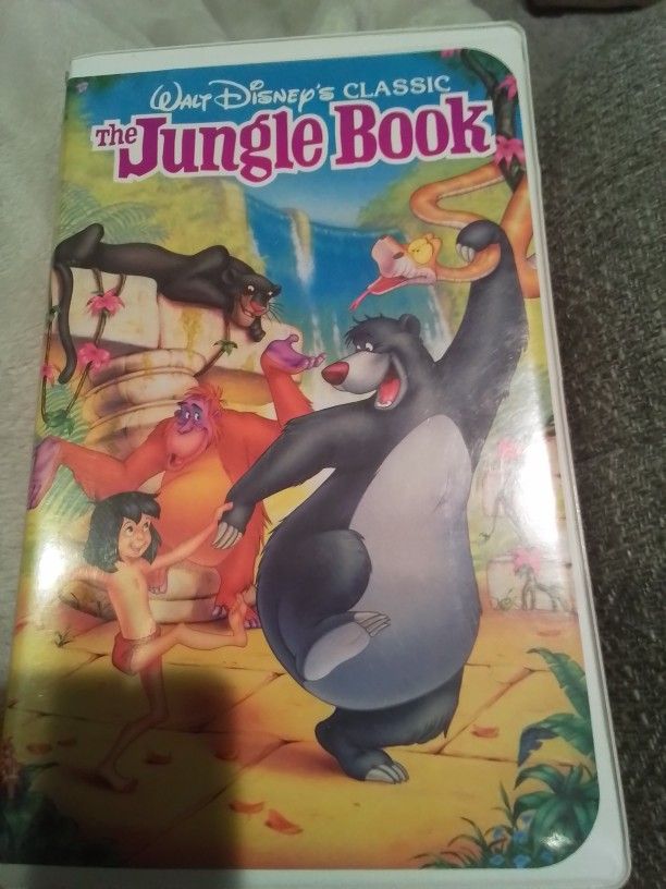 Walts Disney Classic The Jungle Book VHS TAPE