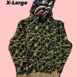 BAPE ABC Camo Double Shark Full Zip
