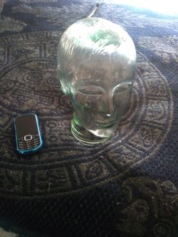 Vintage Glass Head