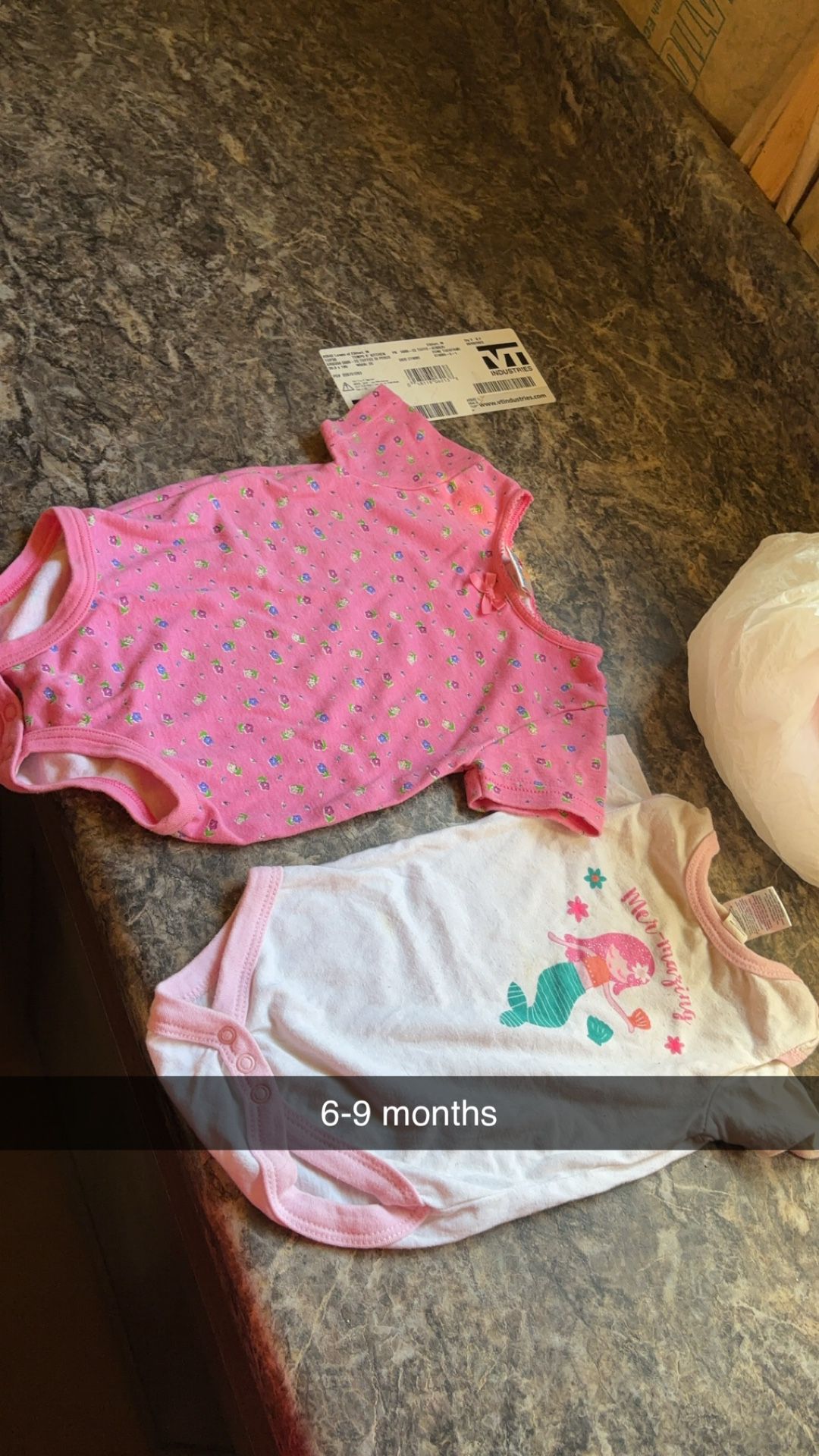 6-9 Month Babygirl Clothes $11