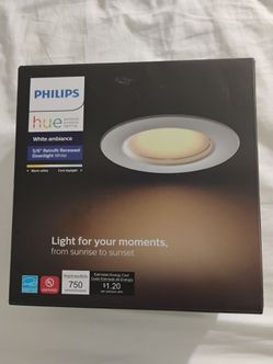 Philips Hue White Ambiance 5/6" Retrofit Recessed Downlight