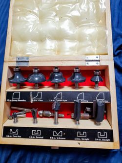 Craftsmam router bit set