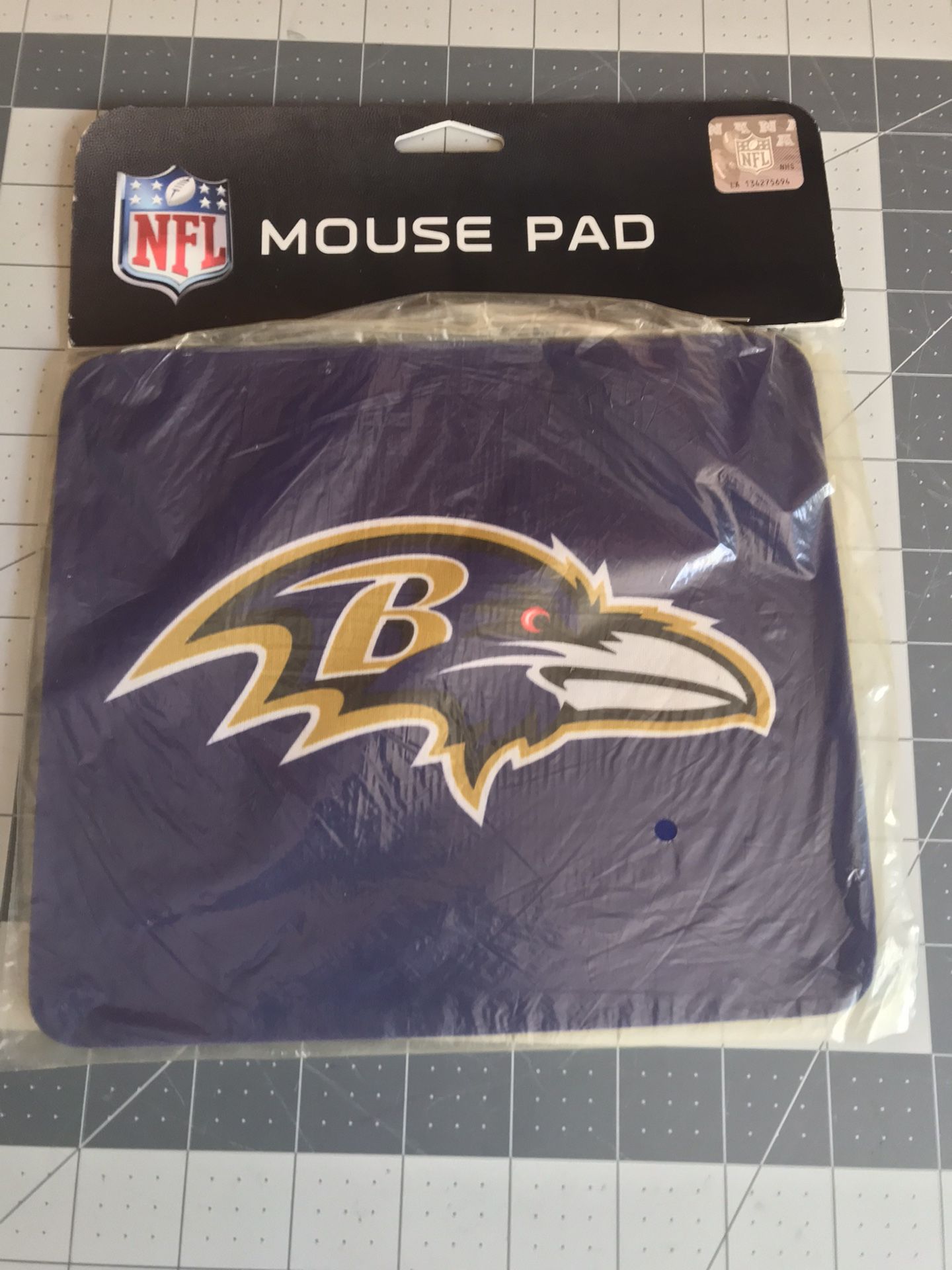 Baltimore Raven Neoprene Mouse Pad