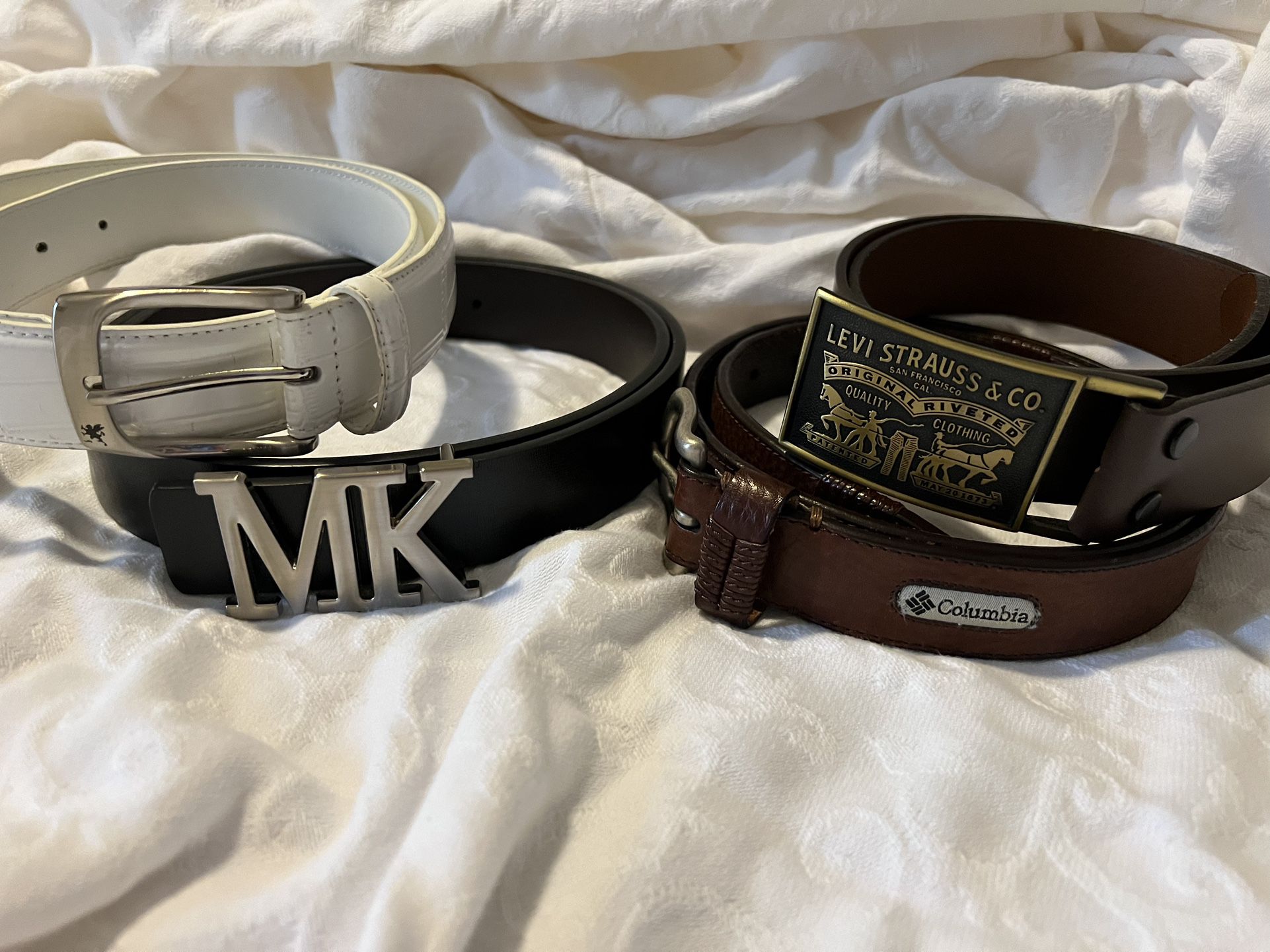 ‼️‼️  ALL  4   BELTS   FOR  ONLY  $40 - MENS  WAIST  SIZE -  32 x 34 