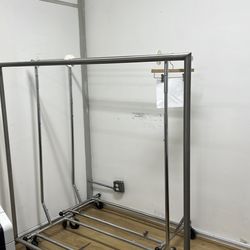 One Clothing rolling racks