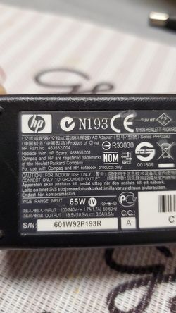HP computer charger