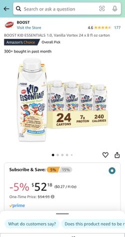 Nestle Boost Kid Essentials