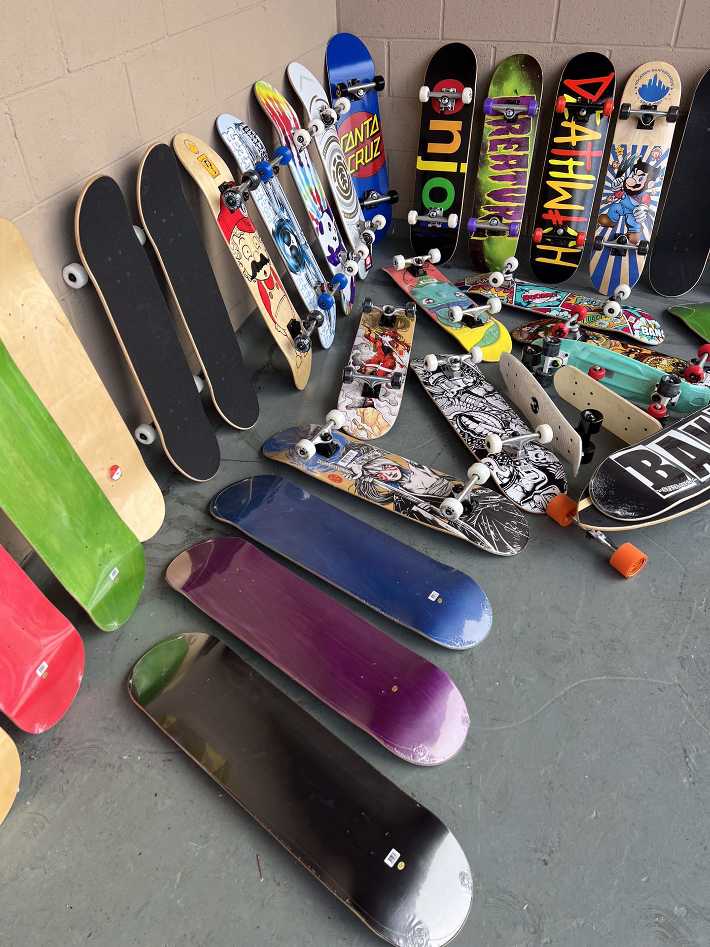 Skateboard And Maple Decks