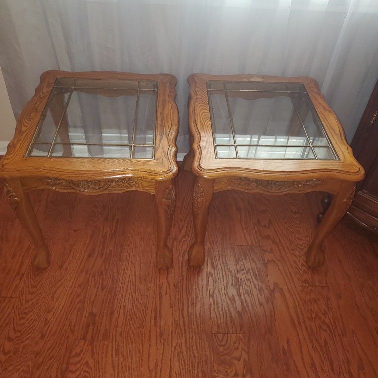 End Tables With Glass Tops