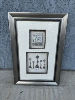 Framed Jeweled Picture