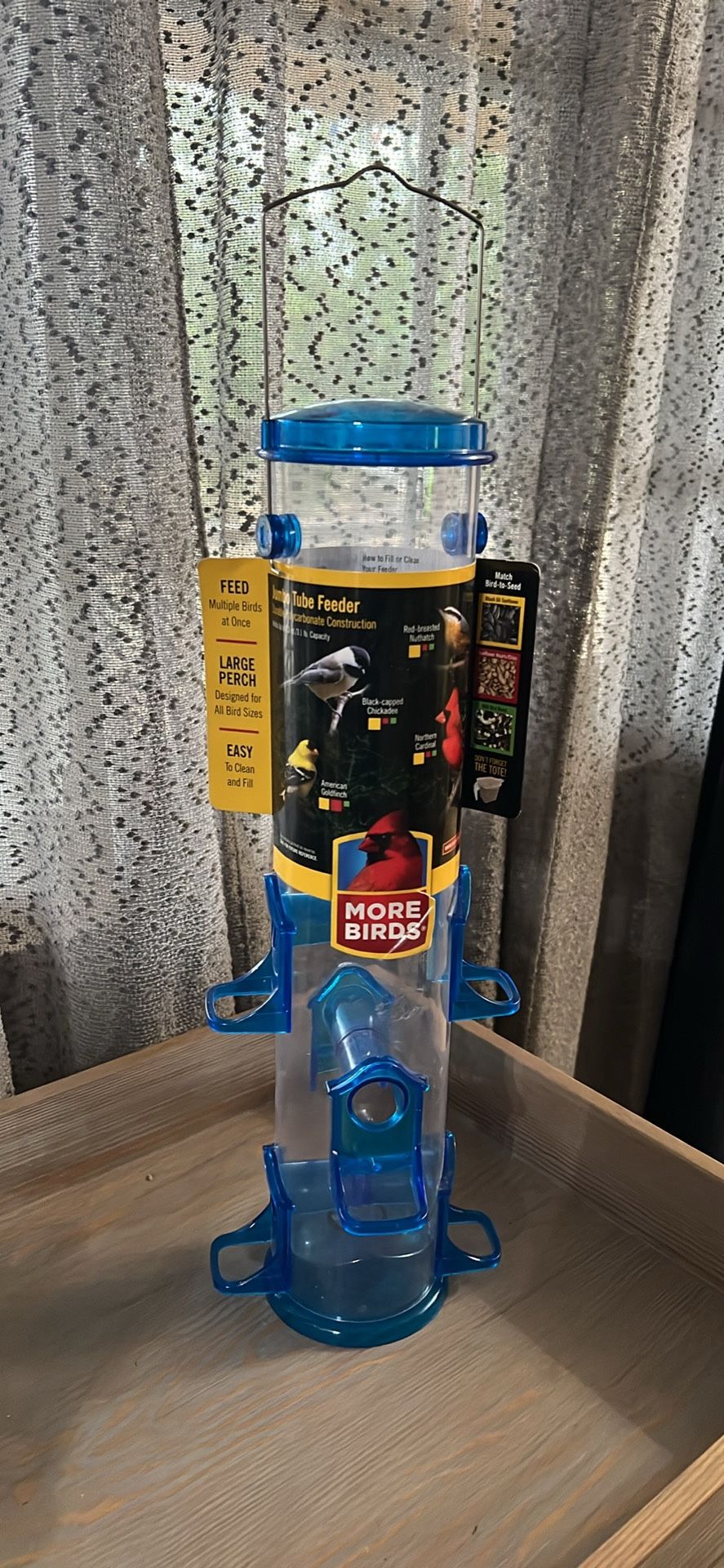 Wild Bird Feeder Jumbo Tube Birdfeeder