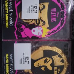 Disney Wet And Wild VILLAINS mirrors (2)