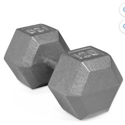120lbs Cast Iron Dumbbells New 