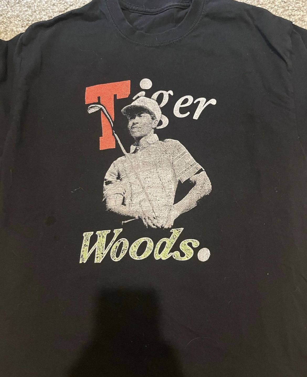 Medium Tiger Woods Famous Shot T-Shirt