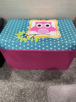 Collapsible Kid Owl Storage Chest