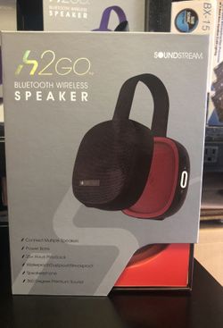 *NEW* BLUETOOTH SPEAKER, SOUNDSTREAM H2GO