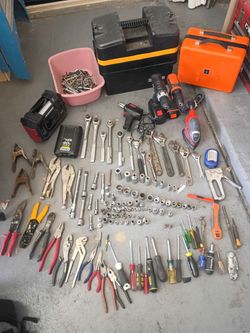 Craftsman tools and box