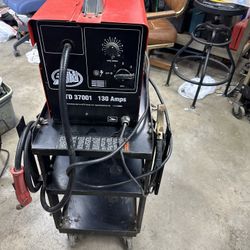 110 Welder and cart