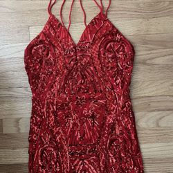 Women’s Dress / Red Windsor Dress