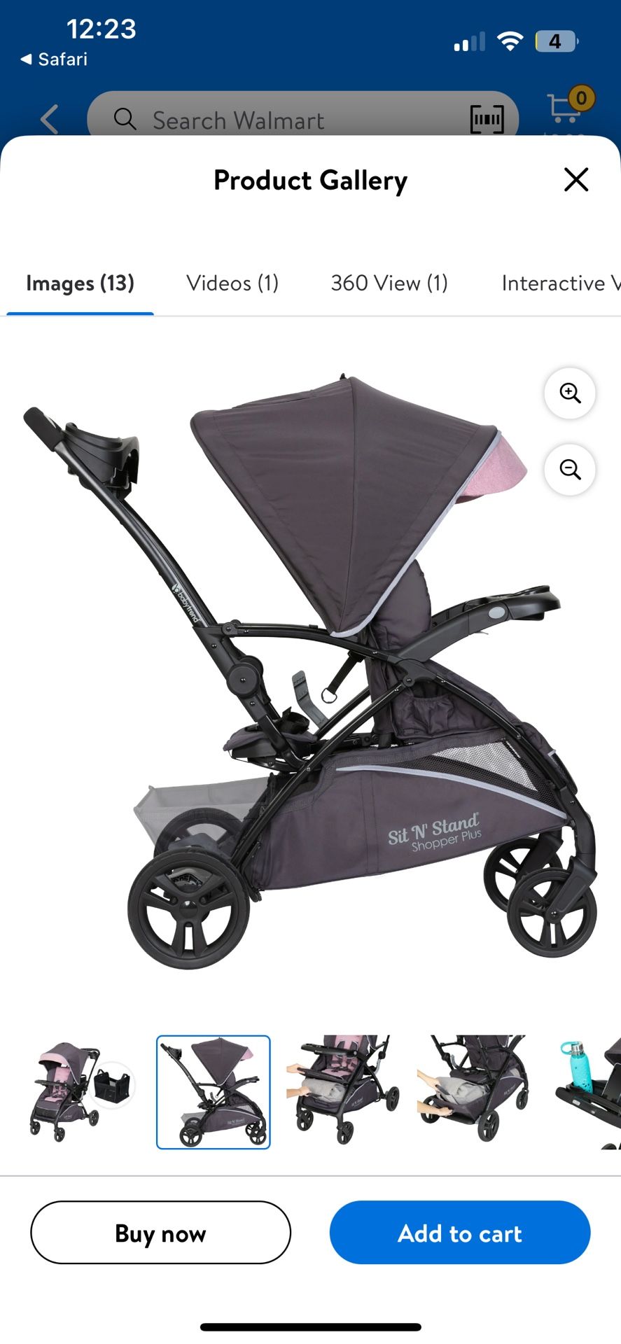 Double stroller