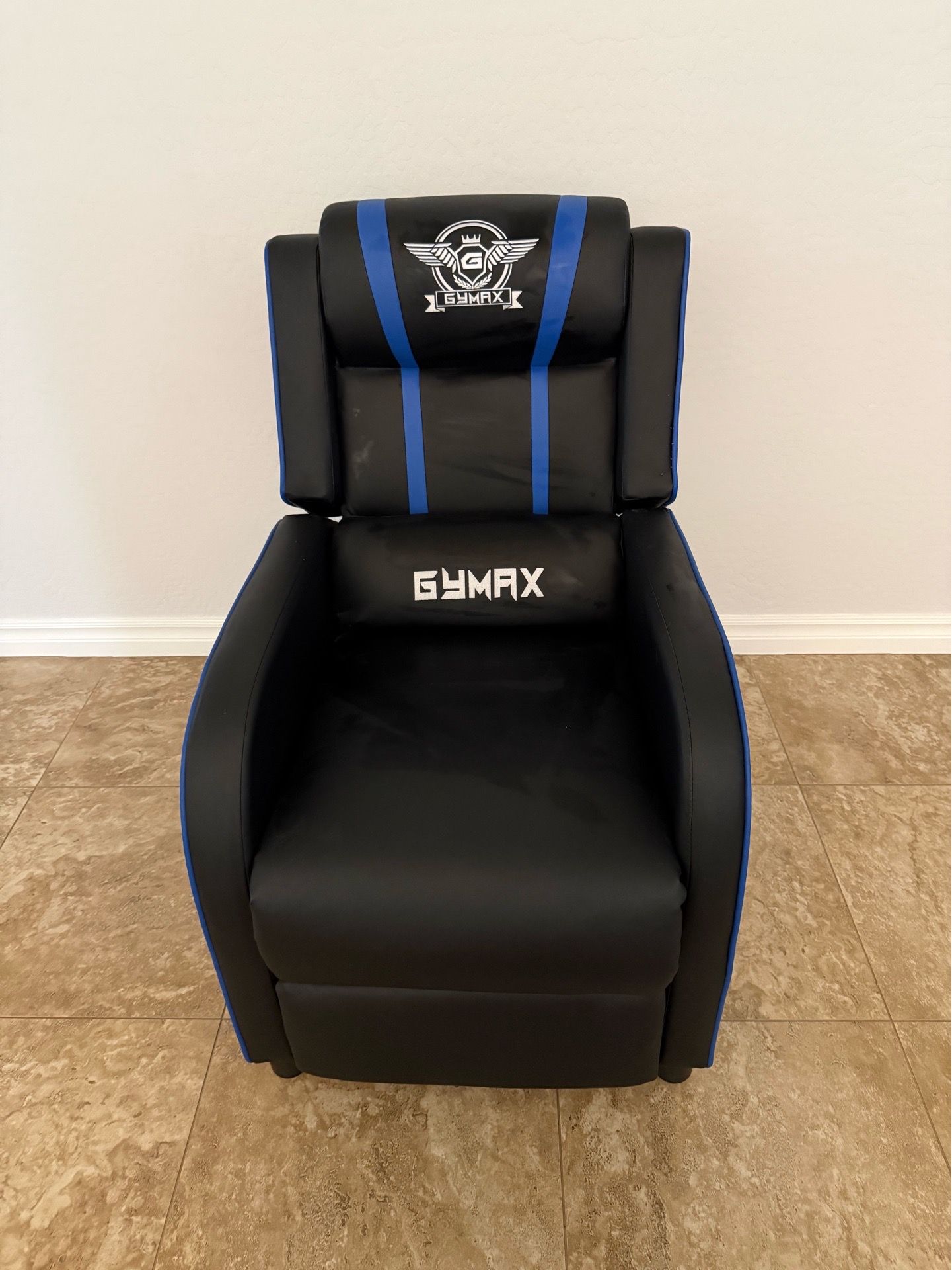 Gymax Massage Gaming Reclining Chair