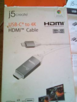 J5create USB-C to 4K Cable