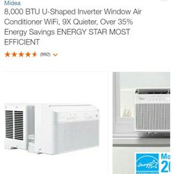 Midea 8,000 BTU Air Conditioner 