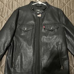 Levi’s Racer Leather Jacket Small 