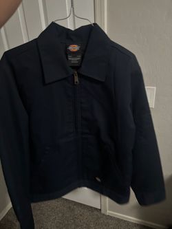 Dickies Navy Blue Zip-Up Work Jacket