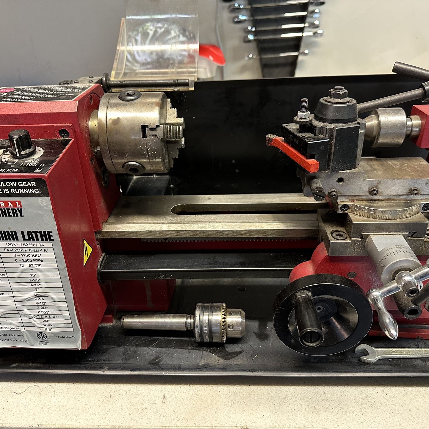 Central machinery sale 93212
