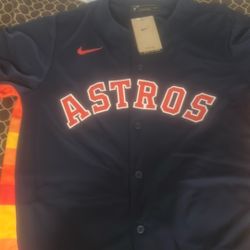 Brand New Astros Jersey Size L