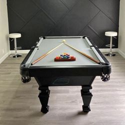 7’ Buckhorn Pool Table  - Delivered & Installed