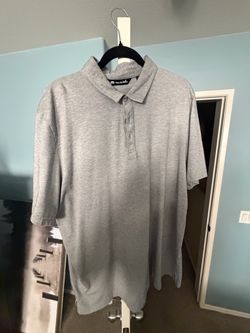 Travis Mathew Gray Polo Shirt 2xl