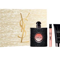 set de regalo de tres piezas Black Opium Eau de Parfum de Yves Saint Laurent
