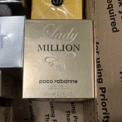 Lady 1 Million EDP paco rabbanne 2.7oz 