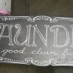 Laundry Sign 