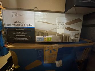 Mainstays 42-Inch Flush-Mount Ceiling Fan